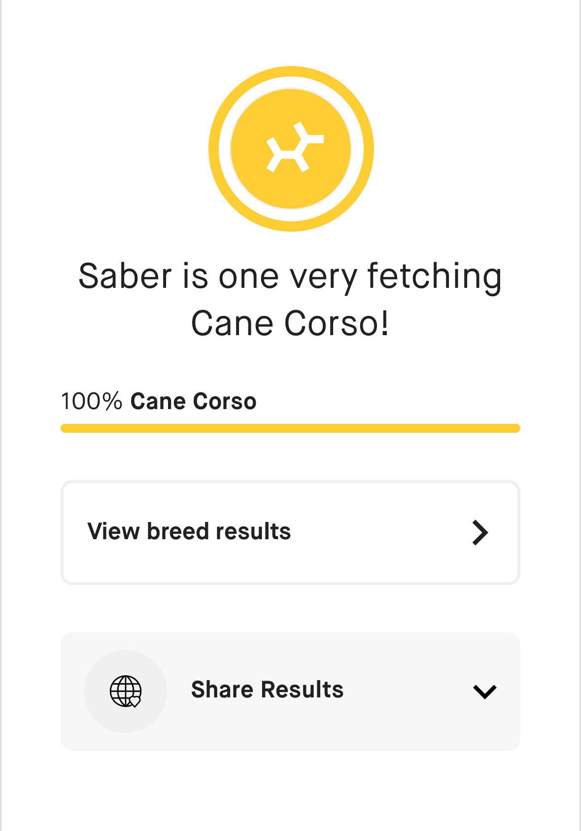 100% Cane Corso DNA Test